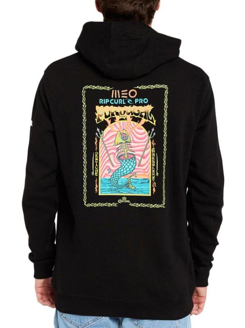 Sweat à Capuche  Homme Rip Curl Meo Rip Curl Pro Noir - Kiabi