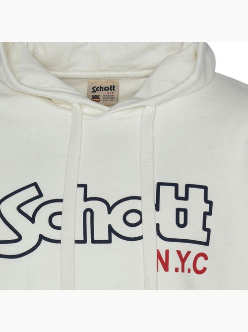 Sweat à capuche Homme Schott - Kiabi