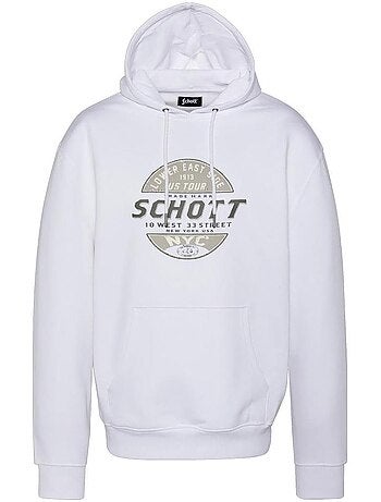 Sweat à Capuche Homme Schott