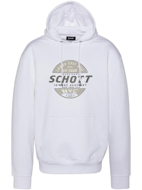 Sweat à Capuche Homme Schott - Kiabi