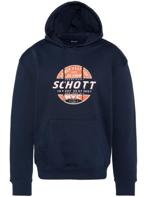 Sweat à Capuche Homme Schott - Kiabi