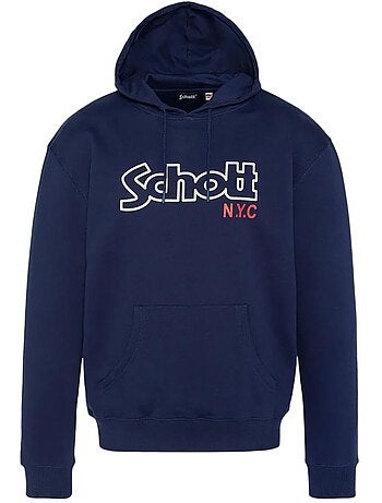 Sweat à Capuche Homme Schott