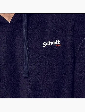 Sweat à capuche homme schott