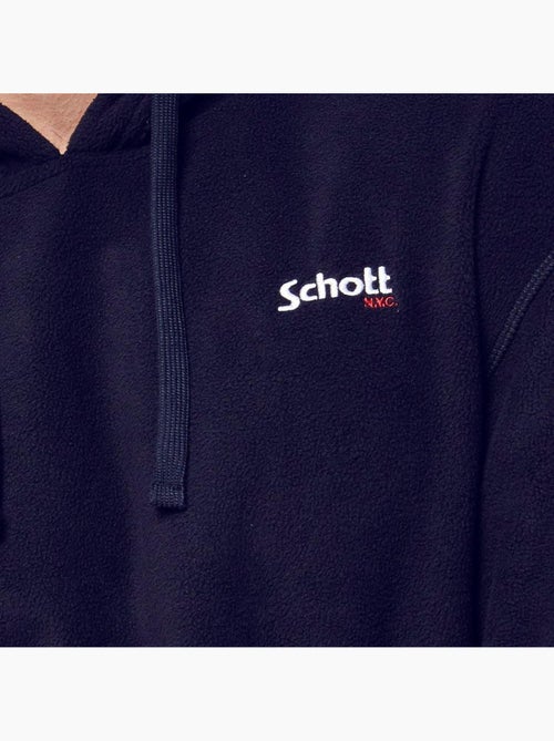 Sweat à capuche Homme Schott - Kiabi Sweat à capuche Homme Schott - Kiabi