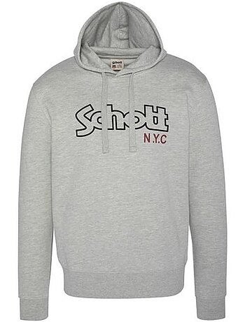 Sweat à capuche Homme Schott