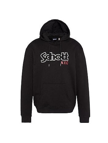 Sweat à Capuche Homme Schott