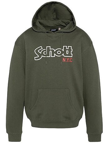 Sweat à Capuche Homme Schott