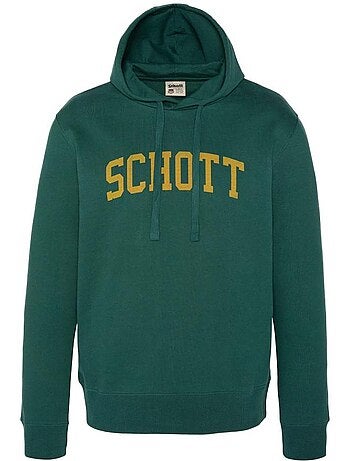 Sweat à capuche Homme Schott