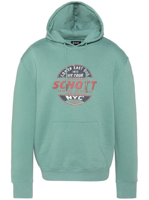 Sweat à Capuche Homme Schott - Kiabi