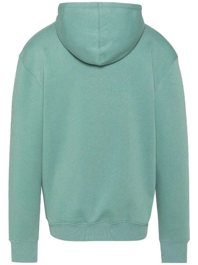 Sweat à Capuche Homme Schott Vert - Kiabi