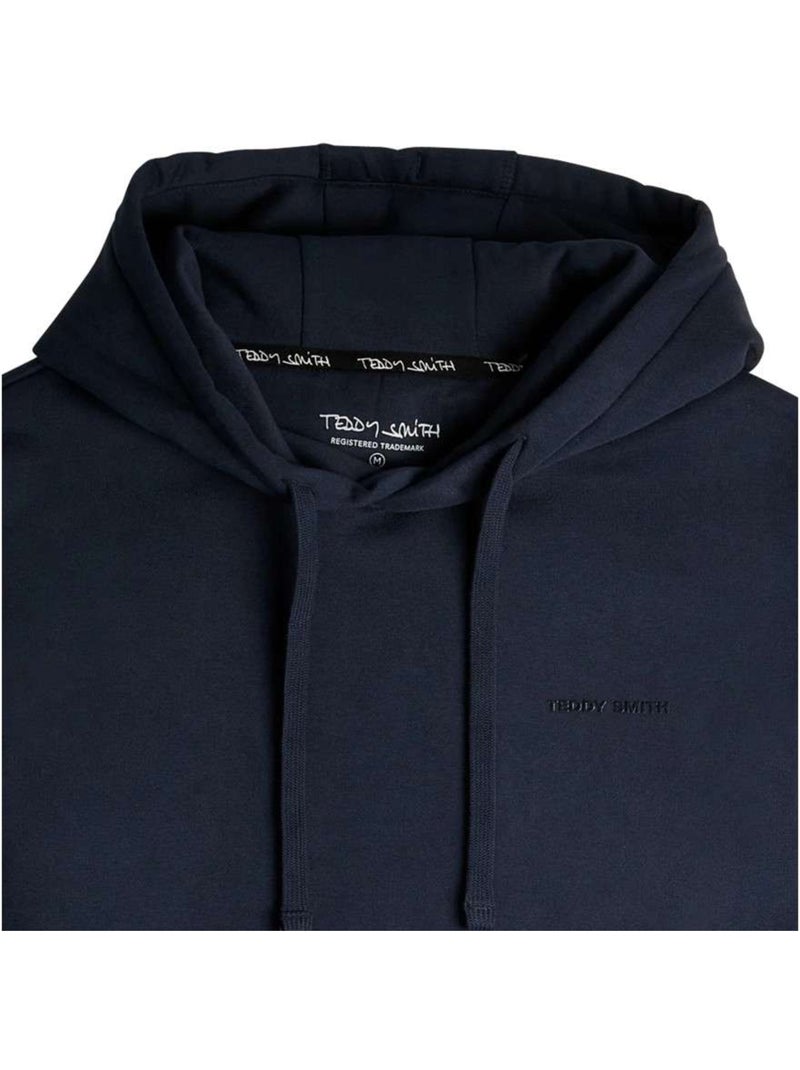 Sweat à Capuche Homme Teddy Smith Bleu marine - Kiabi