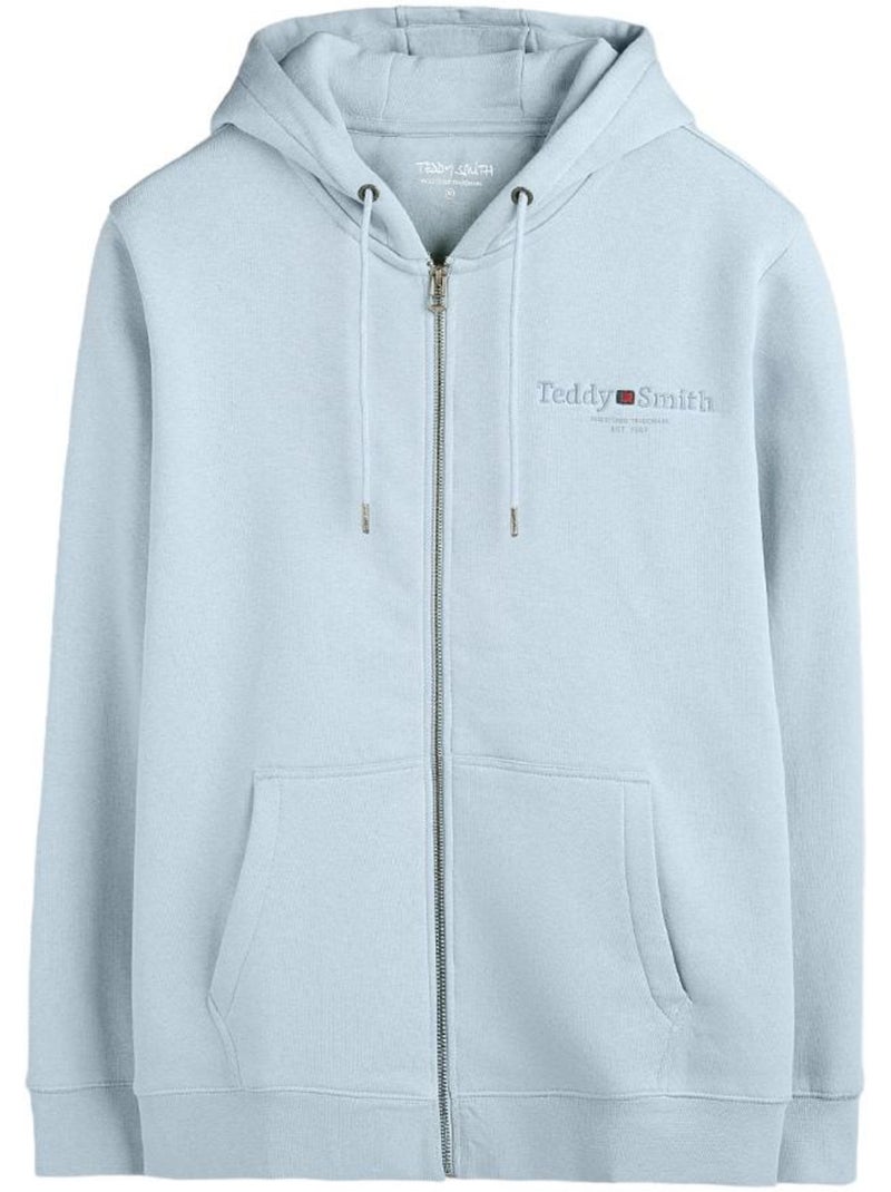 Sweat à capuche homme teddy smith Bleu - Kiabi