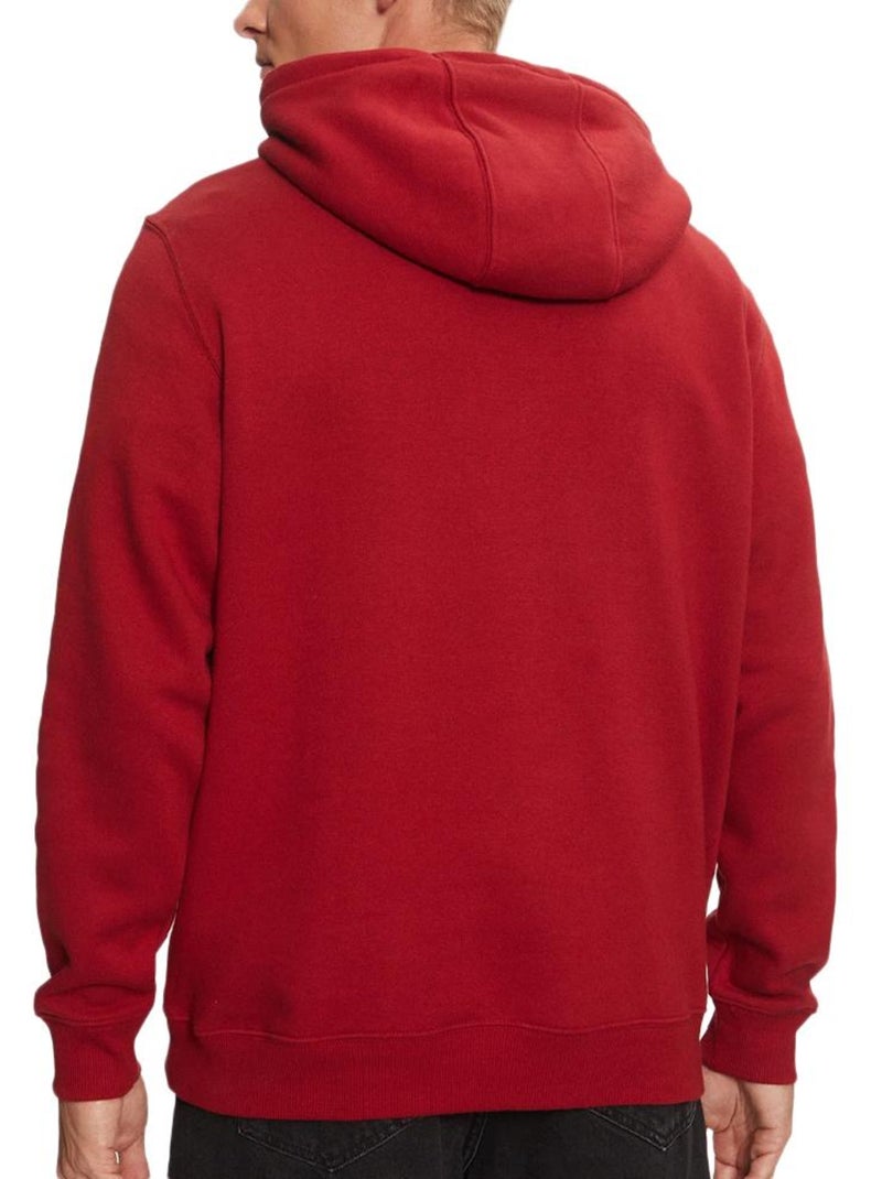 Sweat à capuche homme tommy hilfiger Rouge - Kiabi