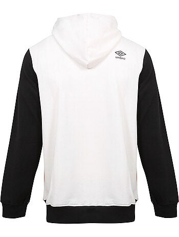 Sweat à capuche homme tricolore avec poche kangourou et logo 1224770 umbro