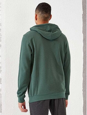 Sweat à capuche homme uni avec poche tommy
