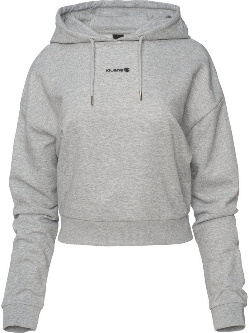 Sweat à capuche iara - iguana Gris Gris clair - Kiabi