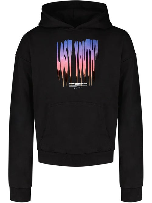 Sweat à capuche icon v.3 - lost youth - Kiabi