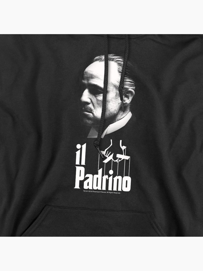 Sweat à capuche il padrino - le parrain Noir - Kiabi