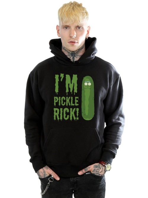 Sweat à capuche i'm pickle rick - rick et morty - Kiabi Sweat à capuche i'm pickle rick - rick et morty - Kiabi