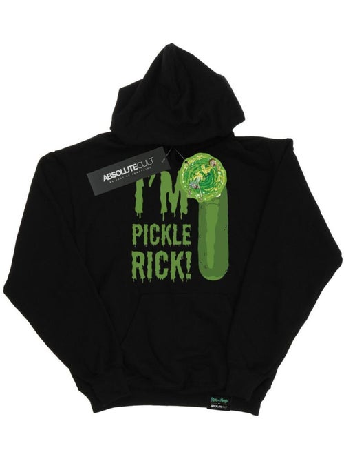 Sweat à capuche i'm pickle rick - rick et morty - Kiabi Sweat à capuche i'm pickle rick - rick et morty - Kiabi