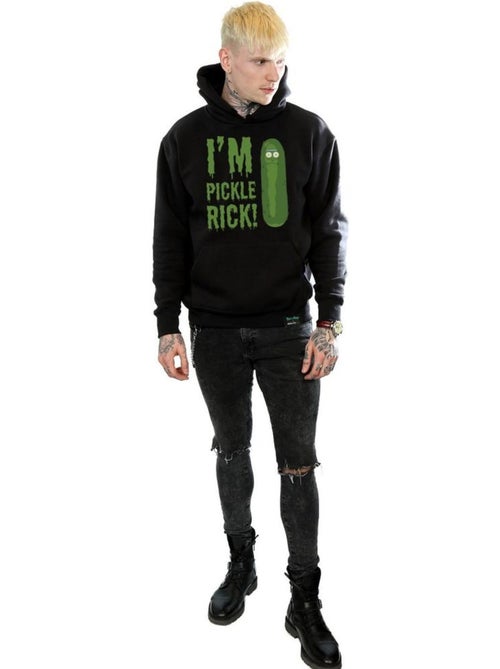 Sweat à capuche i'm pickle rick - rick et morty - Kiabi Sweat à capuche i'm pickle rick - rick et morty - Kiabi