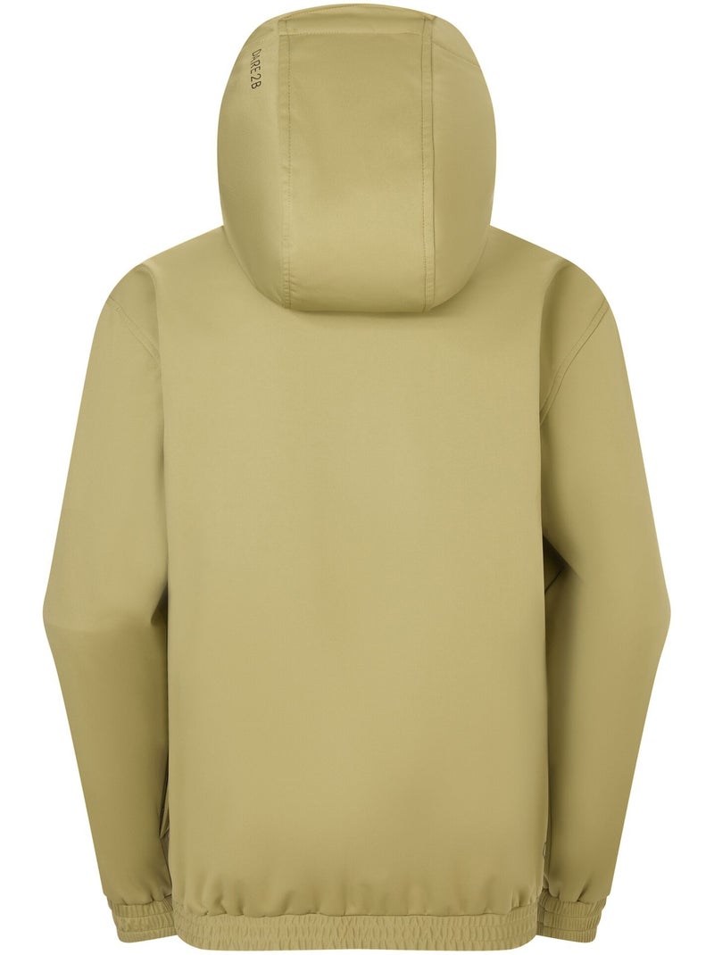 Sweat à capuche imperméable à ourlets élastiqués rampage freeride - dare 2b Kaki - Kiabi