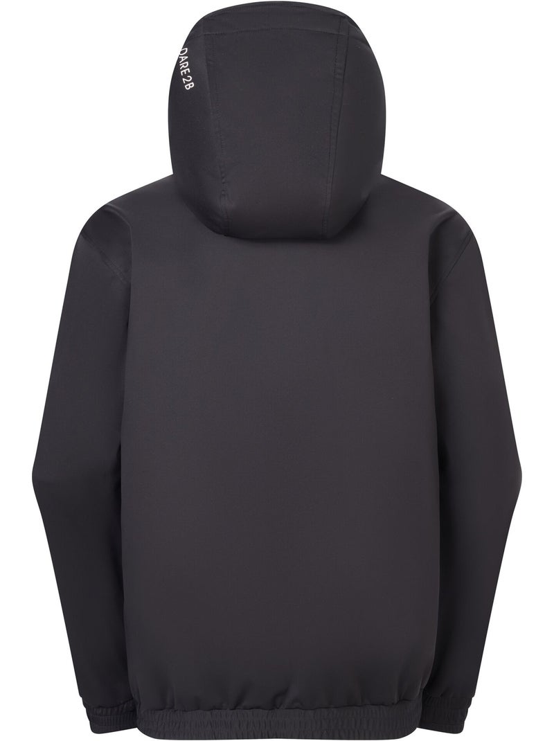 Sweat à capuche imperméable à ourlets élastiqués rampage freeride - dare 2b Noir - Kiabi
