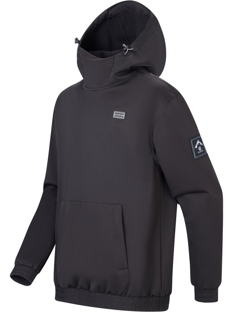 Sweat à capuche imperméable à ourlets élastiqués rampage freeride - dare 2b Noir - Kiabi