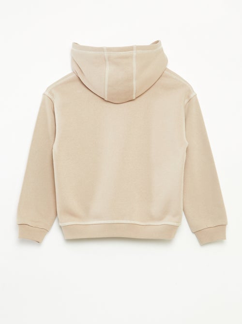 Sweat à capuche imprimé - Kiabi