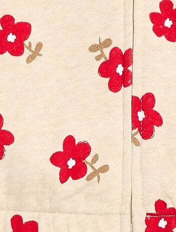 Sweat à capuche imprimé