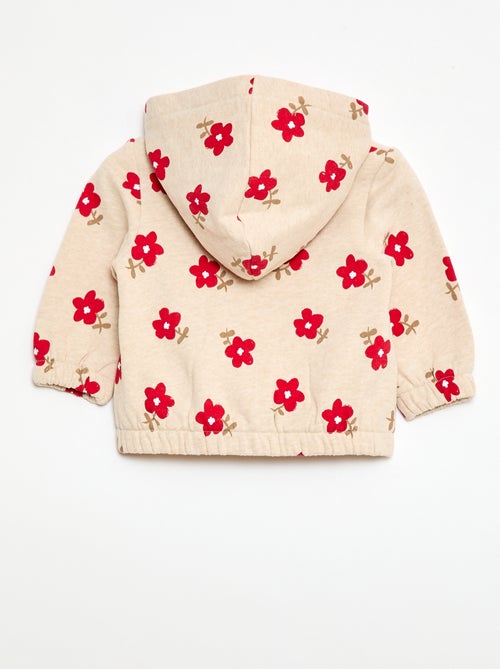 Sweat à capuche imprimé - Kiabi