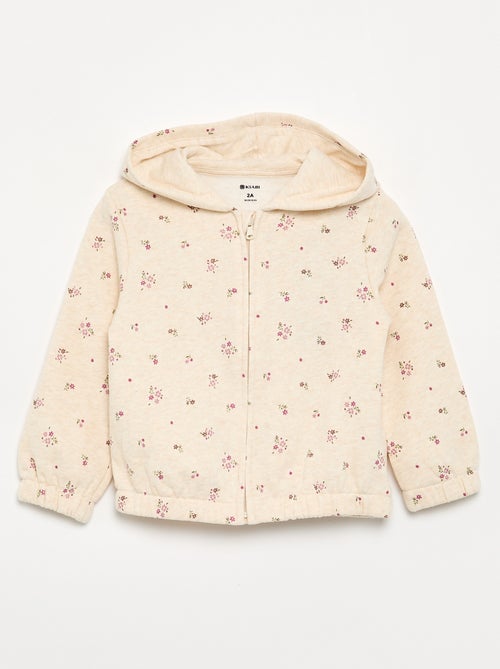 Sweat à capuche imprimé - Kiabi