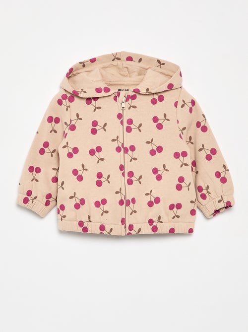Sweat à capuche imprimé - Kiabi