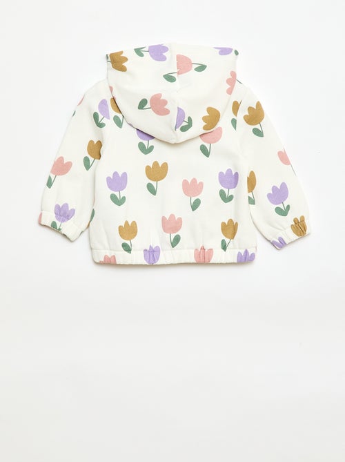 Sweat à capuche imprimé - Kiabi