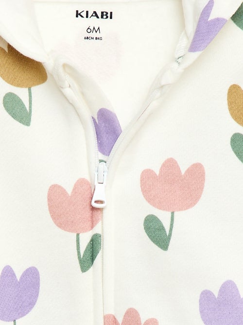 Sweat à capuche imprimé - Kiabi