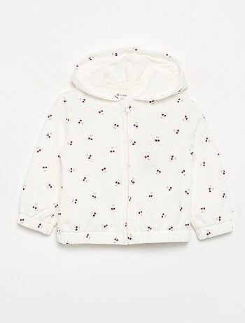 Sweat à capuche imprimé