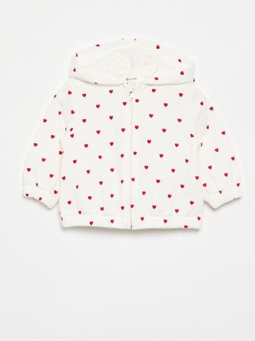 Sweat à capuche imprimé - Kiabi Sweat à capuche imprimé - Kiabi