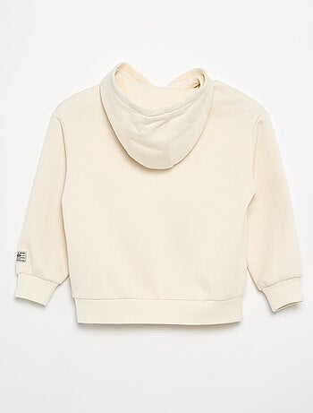 Sweat à capuche imprimé