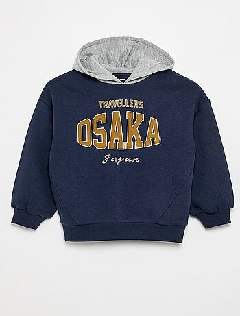 Sweat à capuche imprimé
