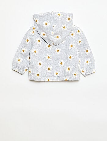 Sweat à capuche imprimé