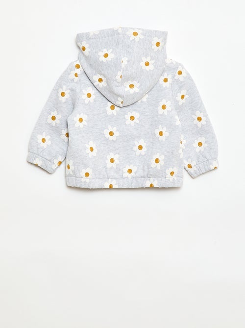 Sweat à capuche imprimé - Kiabi