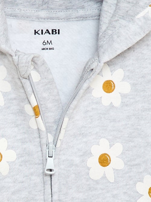 Sweat à capuche imprimé - Kiabi