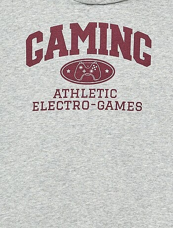 Sweat à capuche imprimé