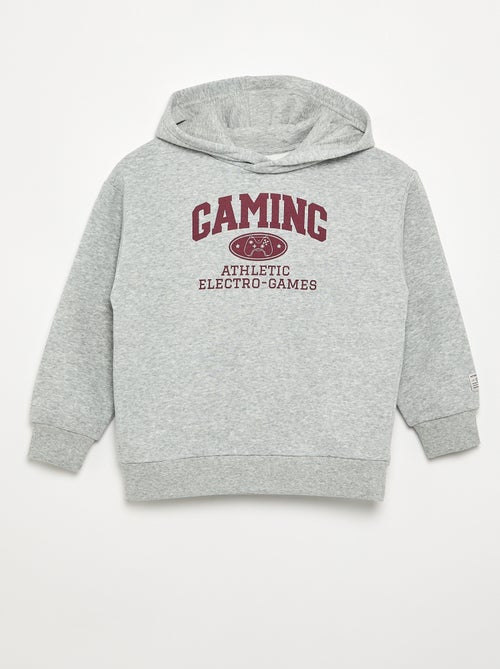 Sweat à capuche imprimé - Kiabi