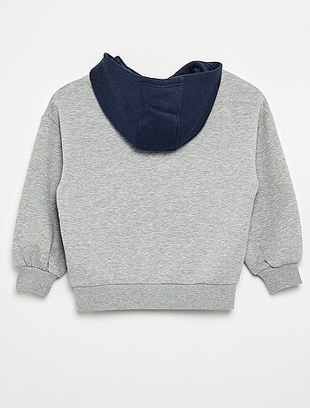 Sweat à capuche imprimé