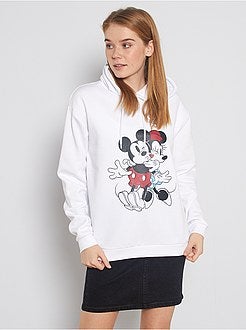 Sweat à capuche imprimé 'Minnie' - Kiabi