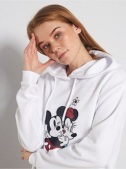 Sweat à capuche imprimé 'Minnie' - Kiabi