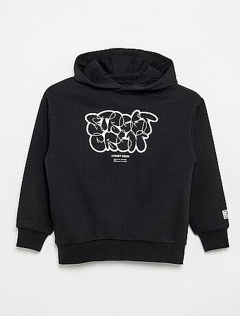 Sweat à capuche imprimé