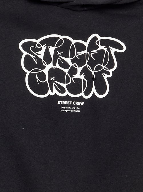 Sweat à capuche imprimé - Kiabi Sweat à capuche imprimé - Kiabi