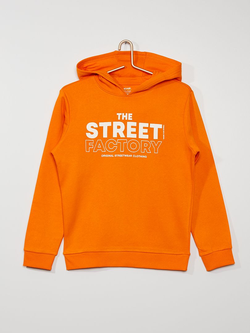 sweat asics femme orange